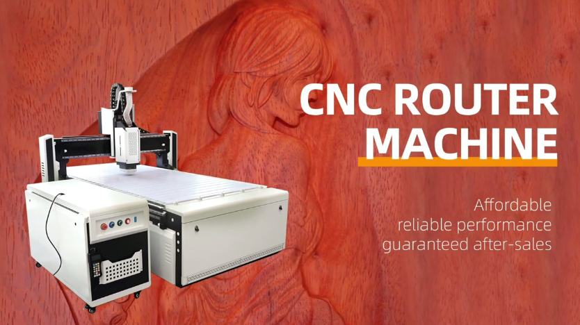 Máquina de roteador CNC Leapion Processamento de madeira REF